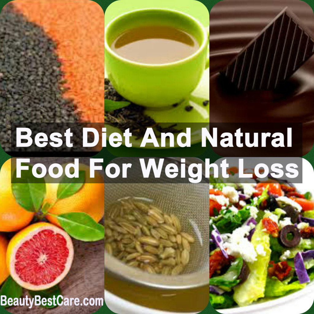 best Diet and natural food for weight loss