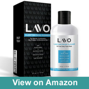 Lavo Clarifying facial face wash for men