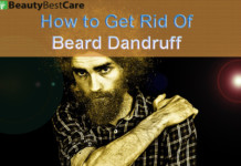 How to get rid of beard dandruff