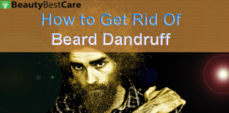 How to get rid of beard dandruff