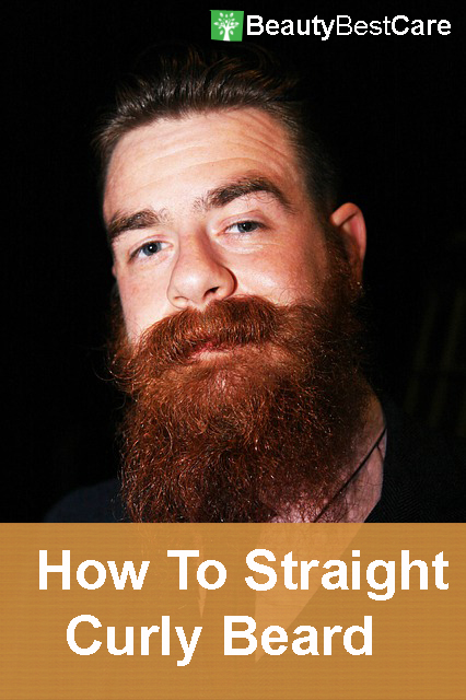 Straighten Your Curly Beard