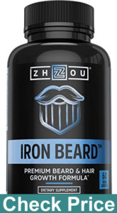 Iron Beard supplement for beard growth
