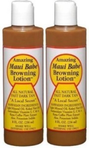 Maui Babe Browning outdoor tanning Lotion