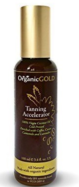 OrganicGOLD Virgin Coconut tanning accelerator