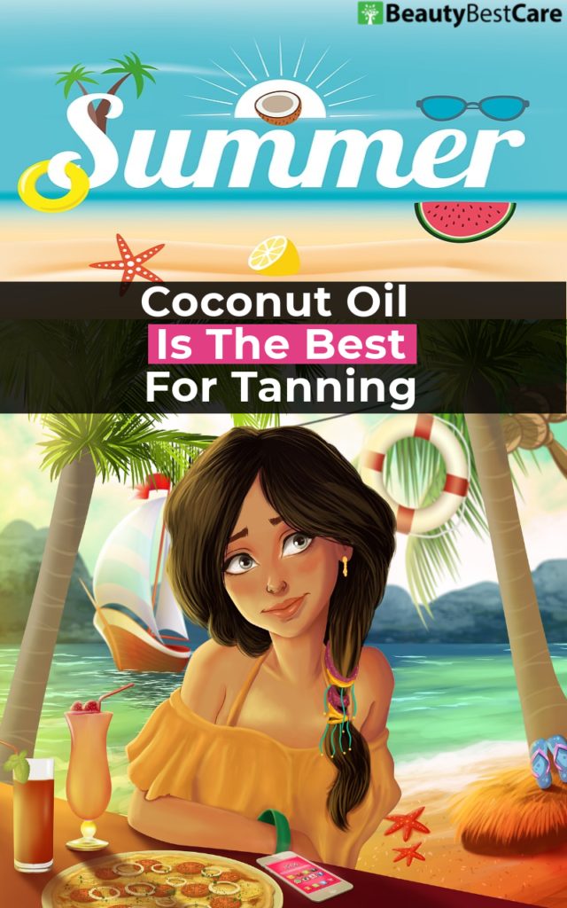 coconut oil for tanning