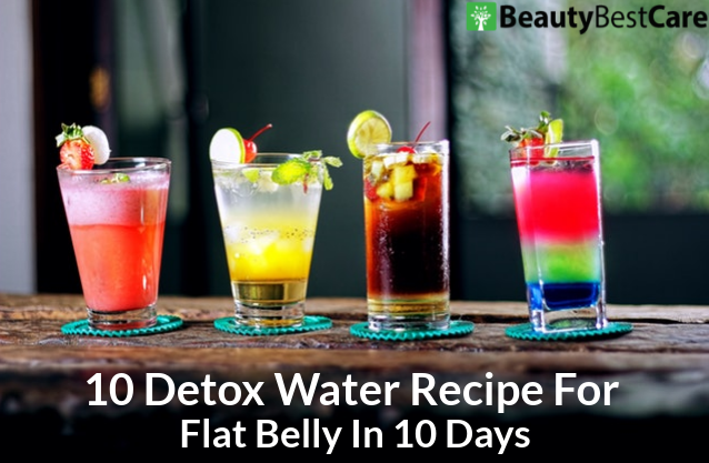 Detox Water Recipe For Flat Belly