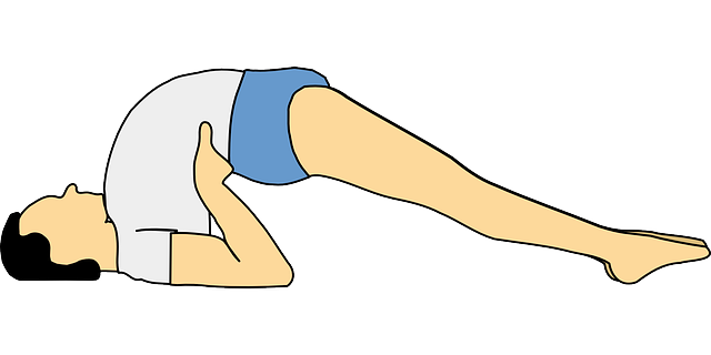 Hip Raise with Knee Squeeze