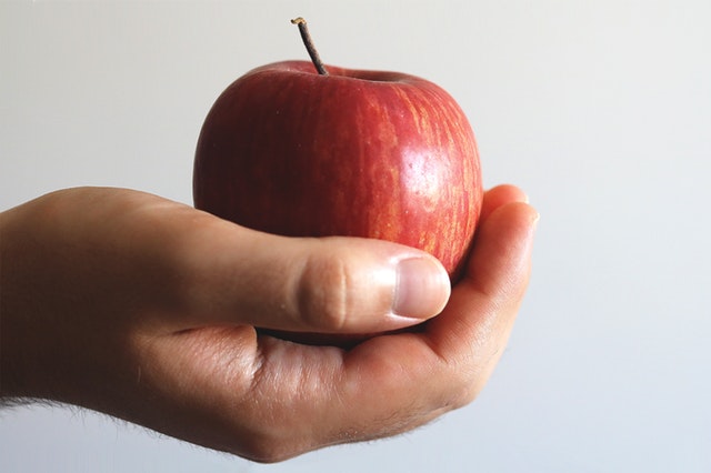 apple face mask glowing skin