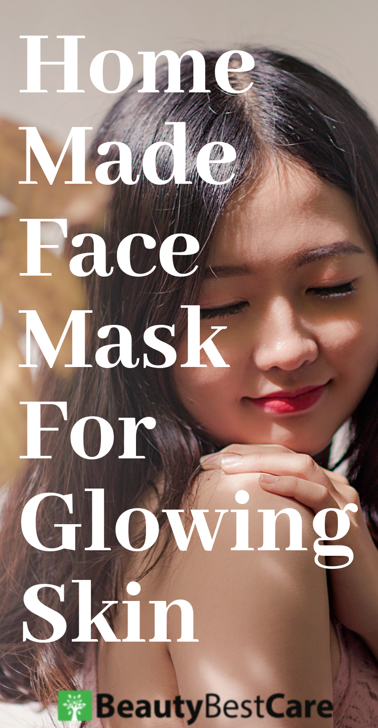 home face mask for glowing skin