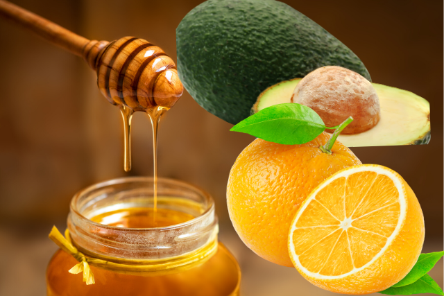 avocado-orange-honey