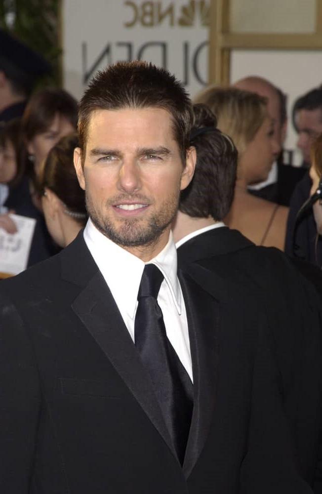 Tom Cruise Buzz Cut hairstyle