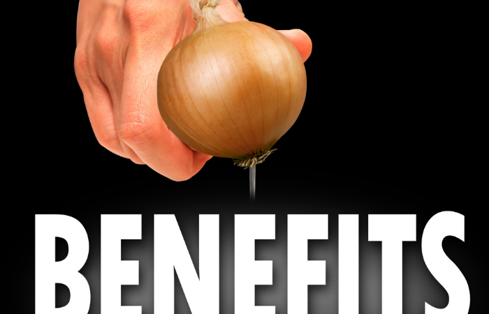 benefits onion hair