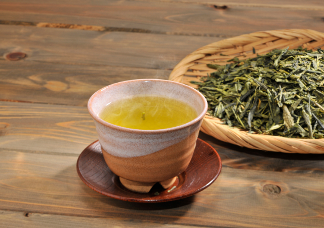 green tea rinse