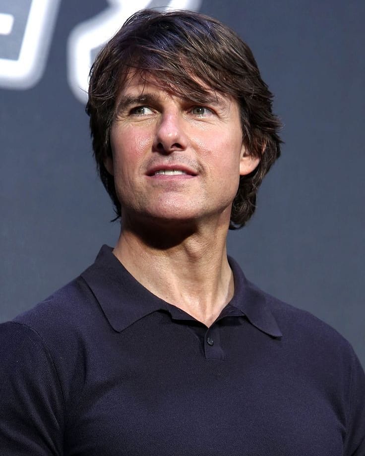 Tom Cruise Shaggy Hairstyle