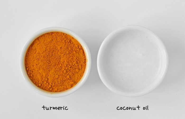 turmeric coconut face mask